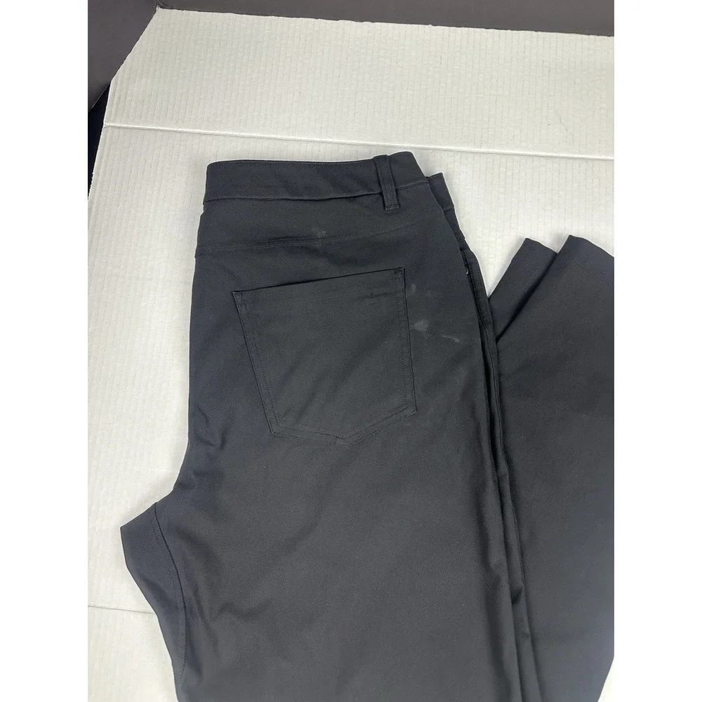 Lululemon Pants Mens 36 Black ABC 5 Pocket Commuter Warpstreme Stretch 36x30